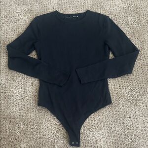 Abercrombie double lined long sleeve bodysuit
